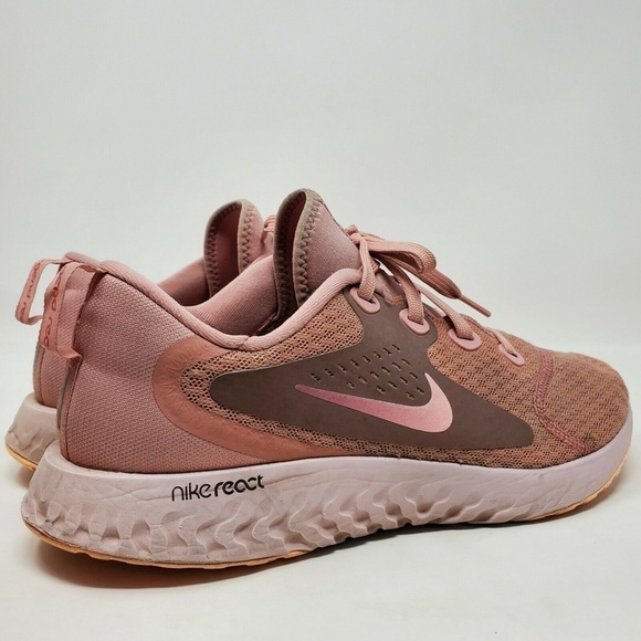 Nike Women's Legend React Running Shoes Pink 11 - Picture 4 of 11